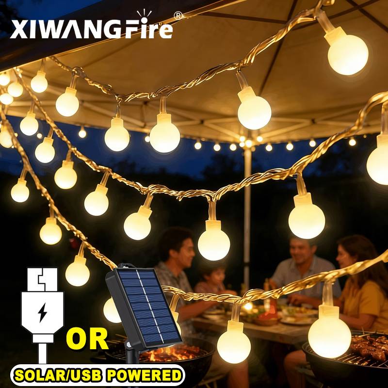 3-10M Solar/USB/Battery String - Waterproof Led Strip 评论和价格