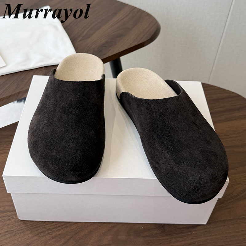 Flat Thick Sole Lazy Mules Wom - Outdoor Lighting Round 评论和价格