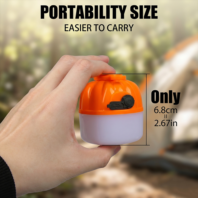 Mini Portable LED Pumpkin Bulb - Outdoor Lighting Bollards 评论和价格