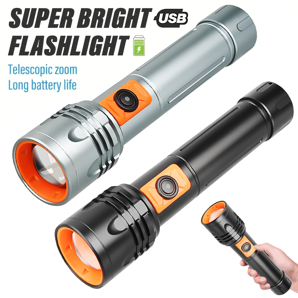 High Power LED Flashlight USB  - Outdoor Lighting Lowes 评论和价格