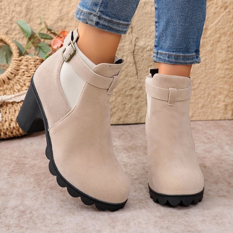 Women's Ankle Boots Round Toe  - Outdoor Lighting Round 评论和价格