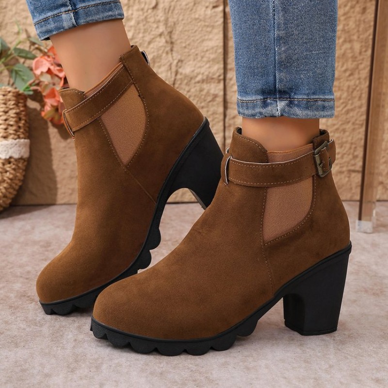 Women's Ankle Boots Round Toe  - Outdoor Lighting Round 评论和价格