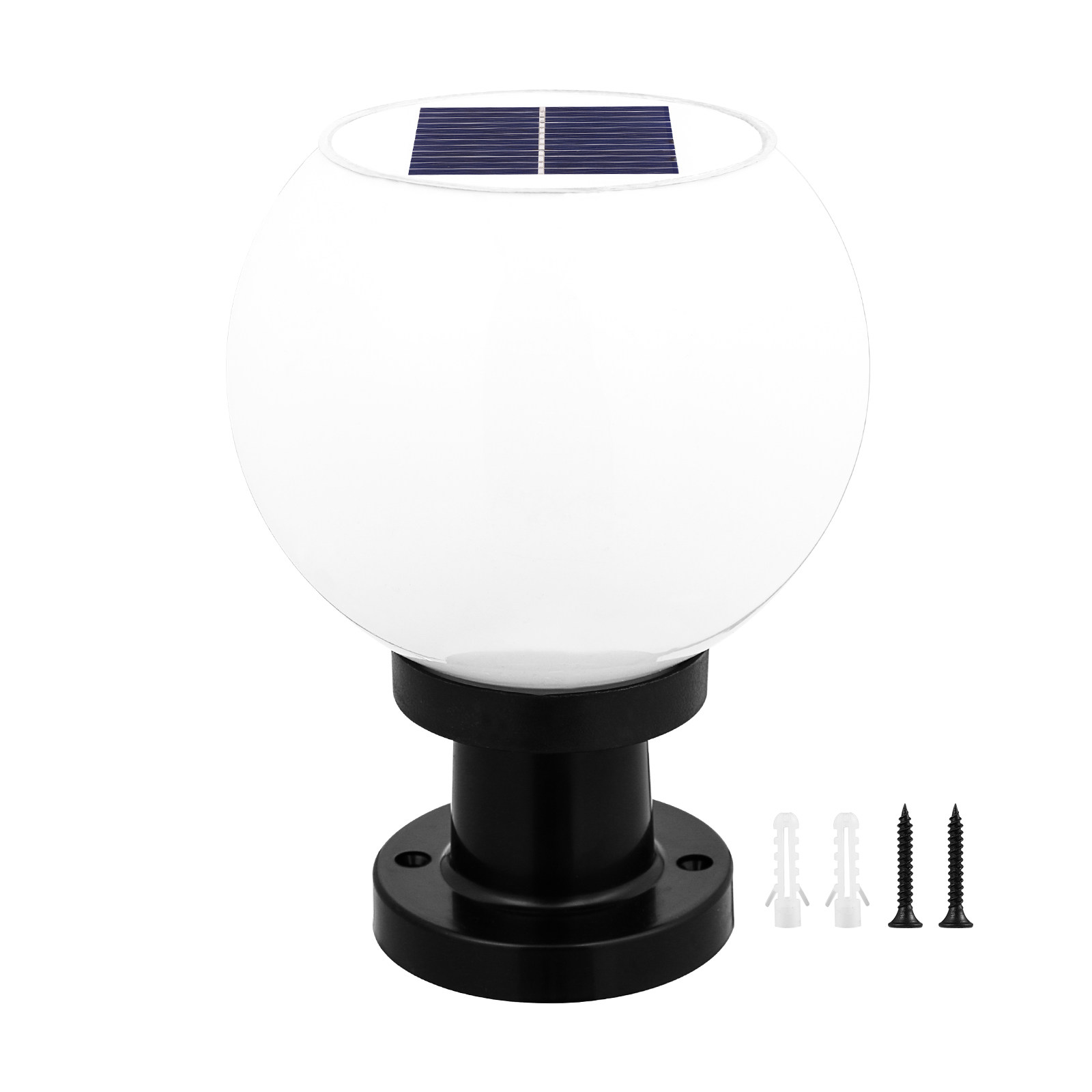 1 Solar Powered Round LED Wall - Outdoor Lighting Round 评论和价格
