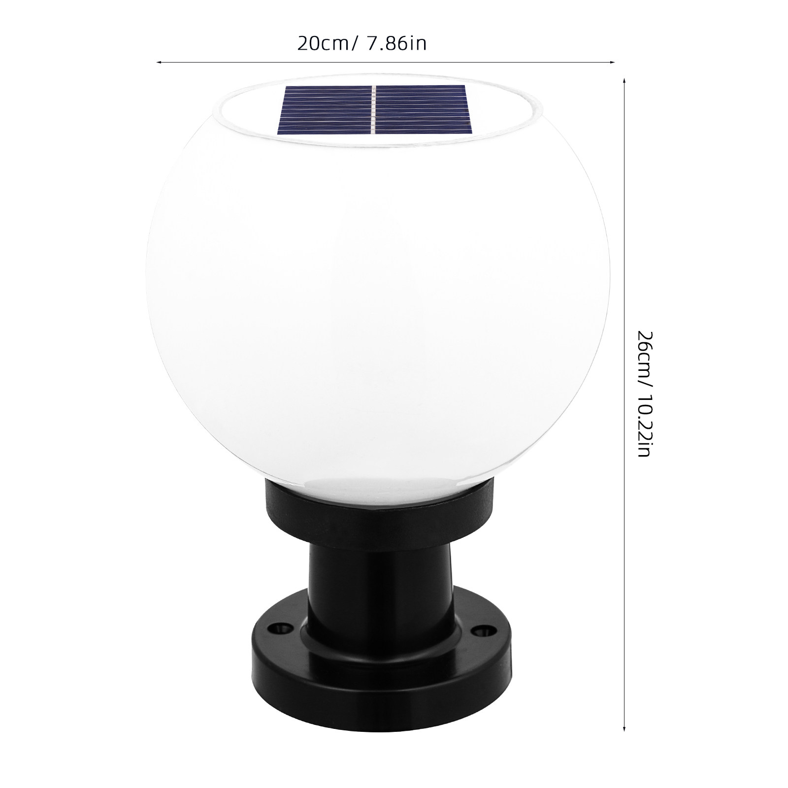 1 Solar Powered Round LED Wall - Outdoor Lighting Round 评论和价格