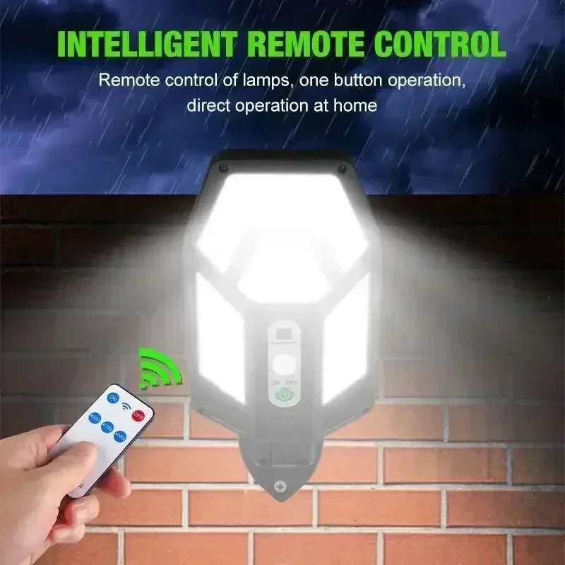 12000LM Powerful Solar Wall La - Outdoor Lighting Ground 评论和价格