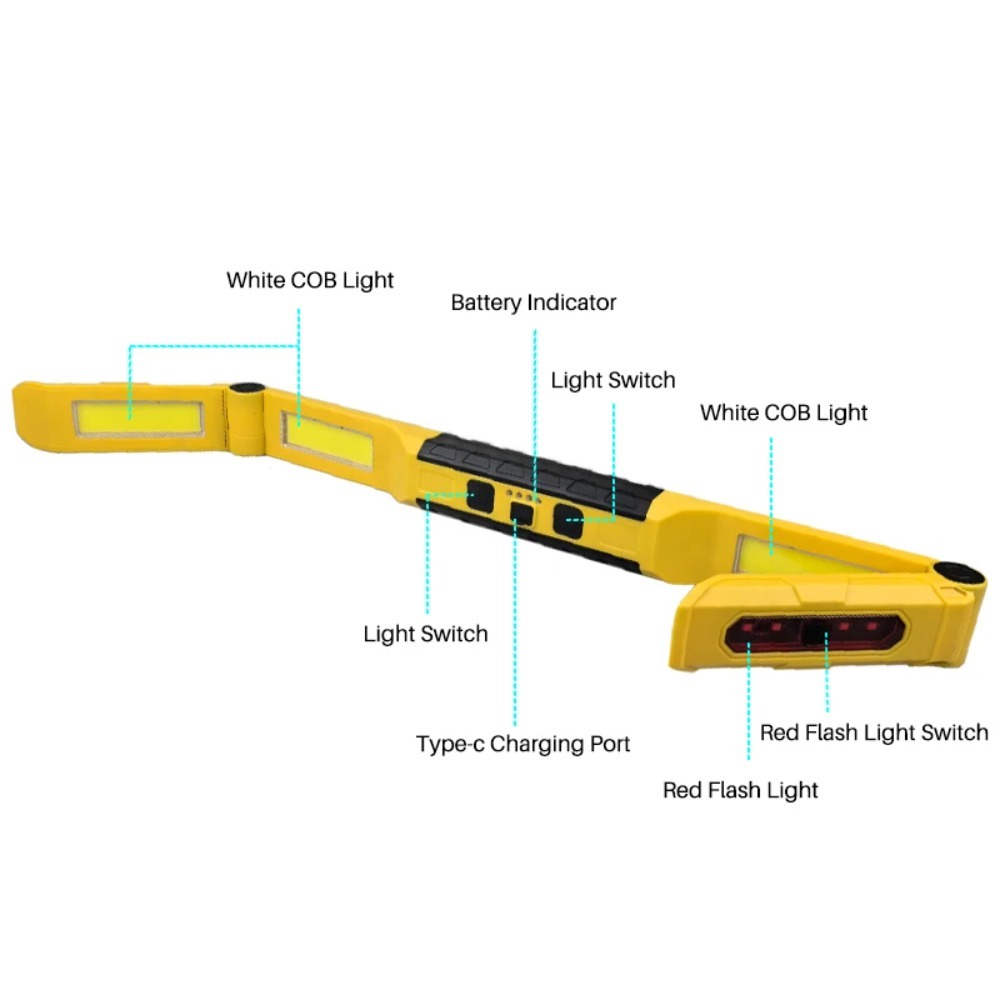Portable COB Magnetic LED Work - Outdoor Lighting Bollards 评论和价格