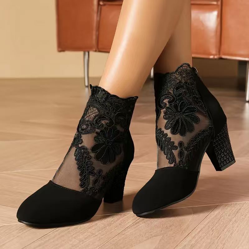 Women Spring Summer Boots Tren - Outdoor Lighting Round 评论和价格