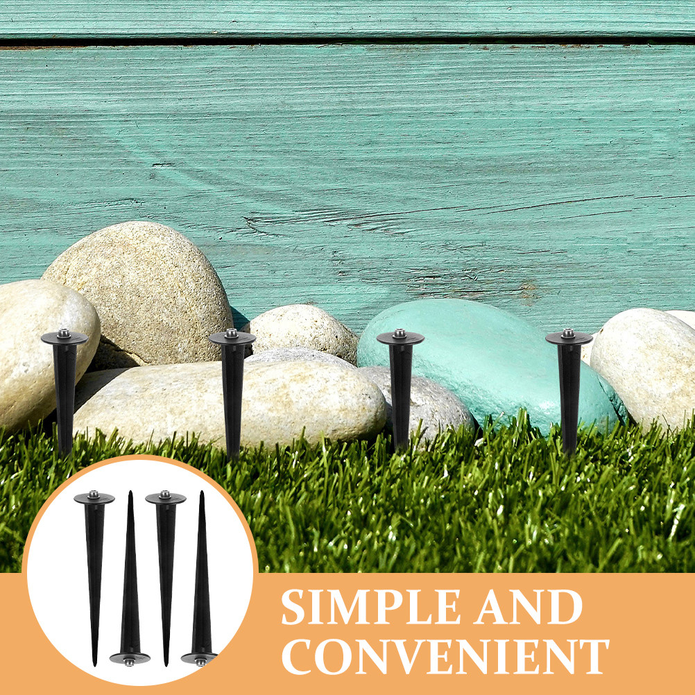 4Pcs Outdoor Light Stakes Alum - Outdoor Lighting Ground 评论和价格