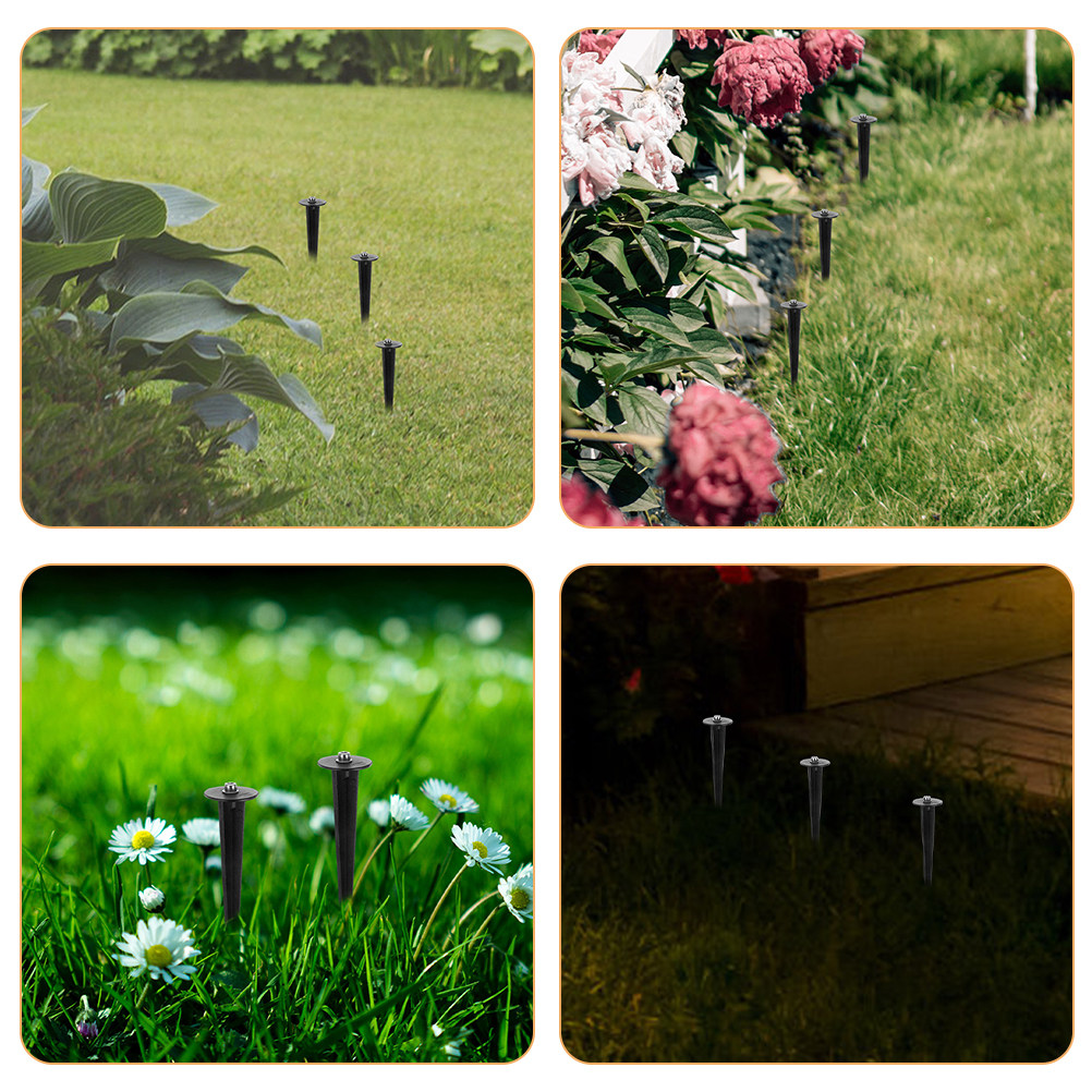 4Pcs Outdoor Light Stakes Alum - Outdoor Lighting Ground 评论和价格