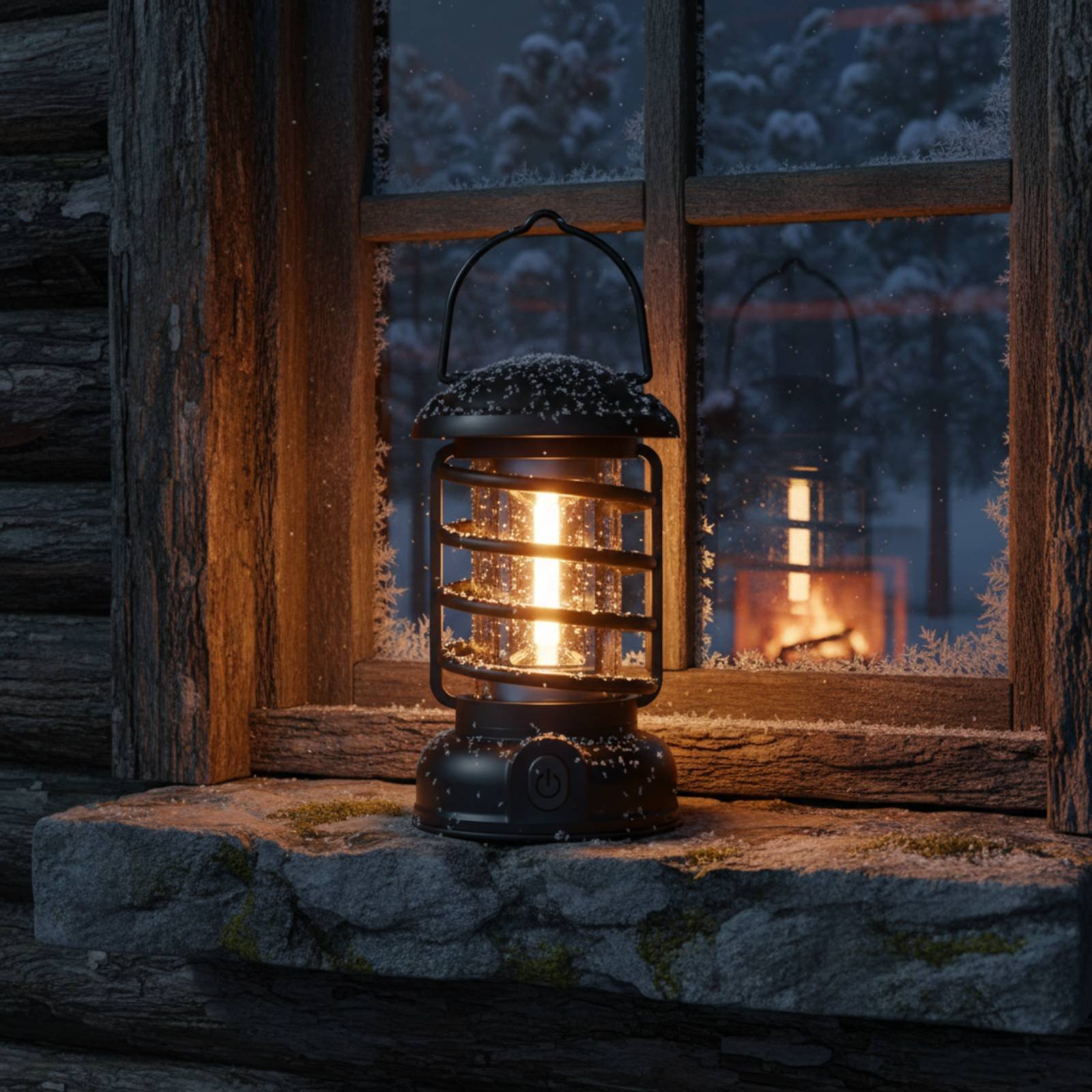 Retro Camping Lantern Two-Way  - Outdoor Lighting Lamps 评论和价格