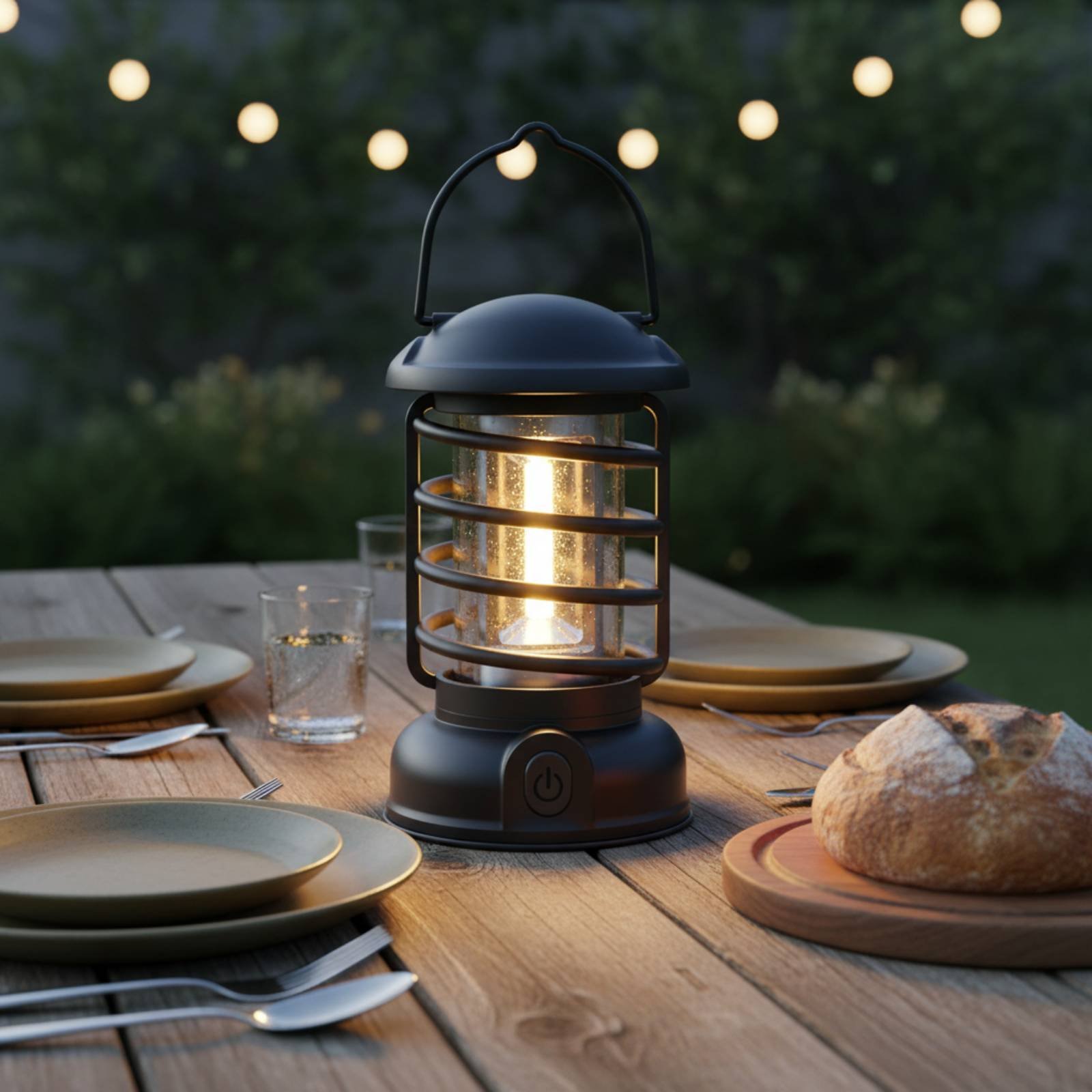 Retro Camping Lantern Two-Way  - Outdoor Lighting Lamps 评论和价格