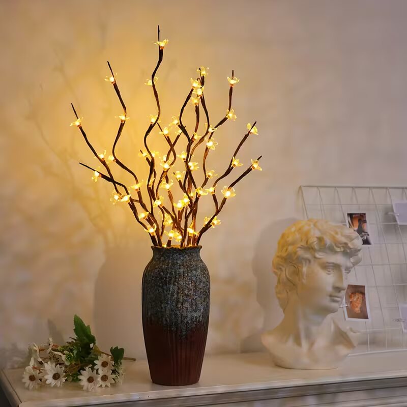 1/2PC 20LED Cherry Blossom Tre - Outdoor Lighting Lamps 评论和价格