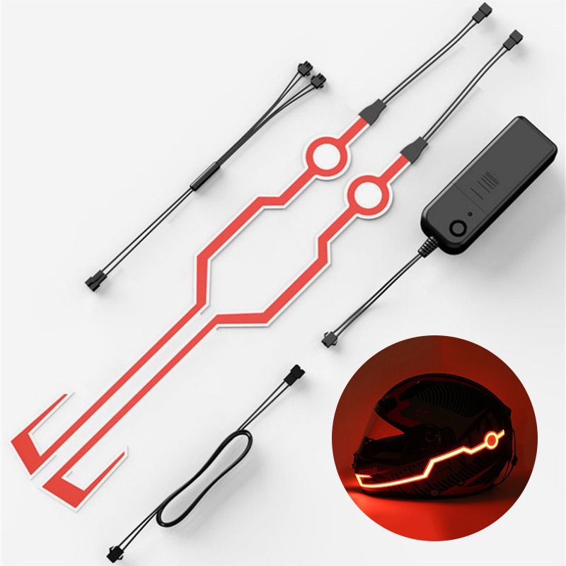 Cycling Motorcycle Helmet LED  - Waterproof Led Strip 评论和价格