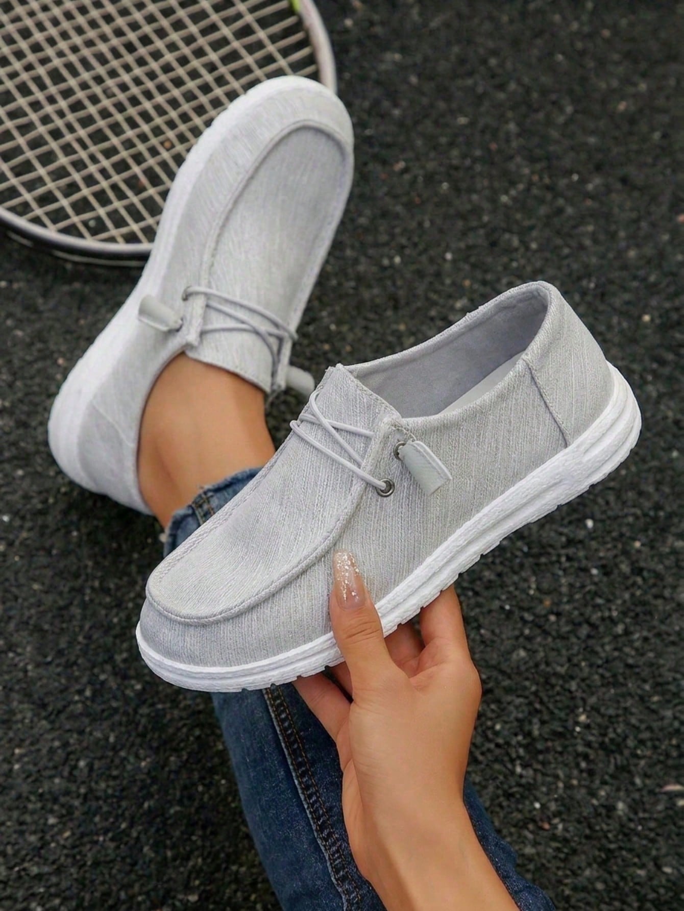 Women's Solid Color Loafers, R - Outdoor Lighting Round 评论和价格