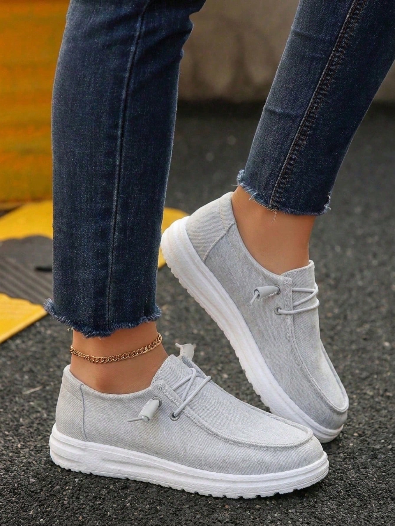 Women's Solid Color Loafers, R - Outdoor Lighting Round 评论和价格