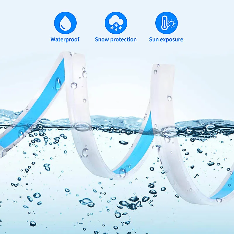 2 PCS DRL Car Flexible LED Day - Waterproof Led Strip 评论和价格