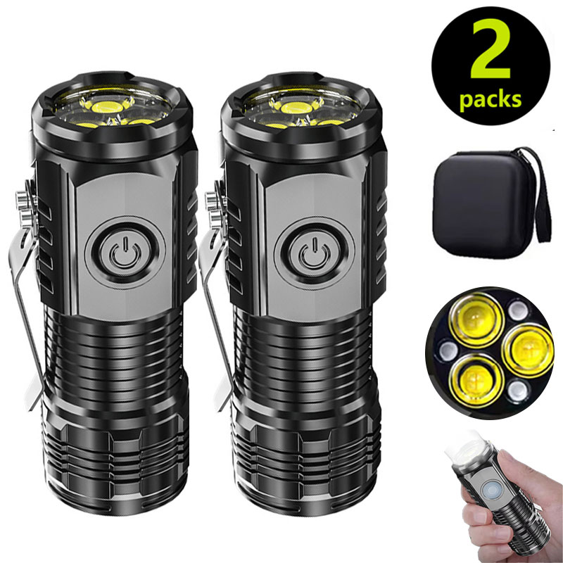 Mini 3LED Flashlight With Pen  - Outdoor Lighting Bollards 评论和价格