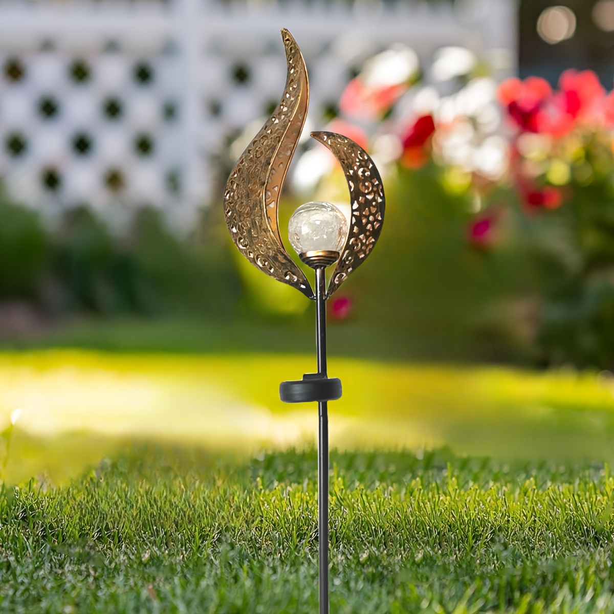 Outdoor Garden Solar Statue Li - Outdoor Lighting Pathway 评论和价格