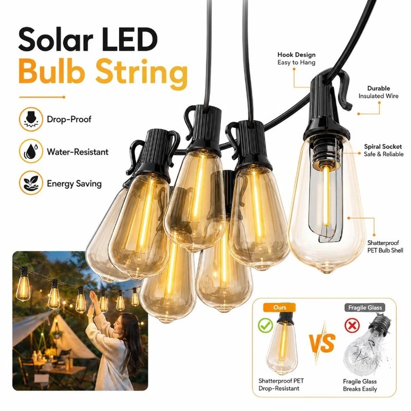 Outdoor Solar LED Papaya Fairy - Solar Path Light 评论和价格